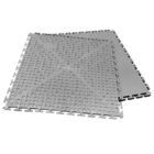 산업용 / 청정실 유도성 PVC 비닐 바닥 타일 제거 가능한 연결 된 바닥 타일