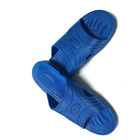 ESD는 고청정실을 위한 크로스 타입 ESD 세프티 슈 SPU 물질 푸른 컬러를 슬립퍼