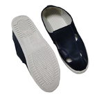정전기 방지 보호 PVC ESD 안전 신발 4개의 구멍 감색