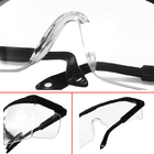 ESD 안전성 맑은 눈 보안경 반대 스크래치 UV400은 새어나왔습니다