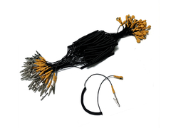 검은 노란색 1.8m ESD 공지 케이블