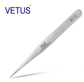금속 색 빈 ESD 안전한 도구 VETUS 정확성 스테인레스 강 트위저