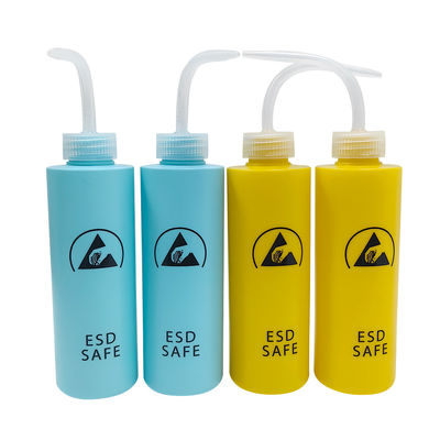 500ml ESD 반 정적 세탁 병 플라스틱 압축 타입알코올 분배기 ESD 안전 영역을 위한 반 정적 접착제 분배기