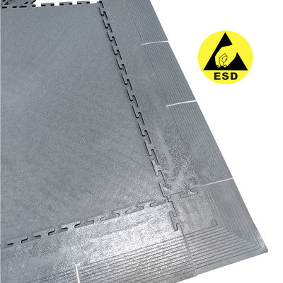 600x600mm 제거 가능한 ESD 반 정적 융합 PVC 비닐 바닥 재료 병원 / 청정실