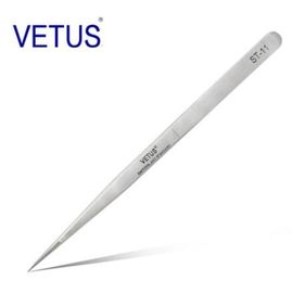 금속 색 빈 ESD 안전한 도구 VETUS 정확성 스테인레스 강 트위저