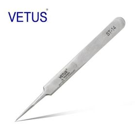 금속 색 빈 ESD 안전한 도구 VETUS 정확성 스테인레스 강 트위저