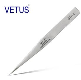 금속 색 빈 ESD 안전한 도구 VETUS 정확성 스테인레스 강 트위저