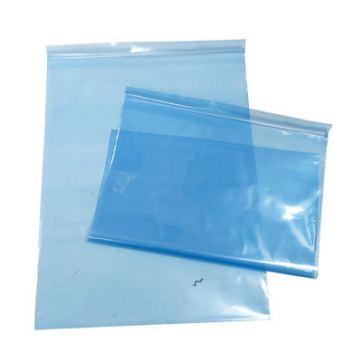 0.75mm*300*400mm 블루 안티스테틱 보호 가방 ESD Zip 잠금 가방
