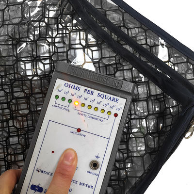 고품질 반 정적 PVC 그리드 커버 ESD SMT PCB 매거진 랙 커버 355x320x563mm에 적합
