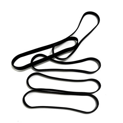 104 X 4 X 1.5mm 블랙 ESD 전자 부품에 대한 반 정적 전도성 실리콘 밴드