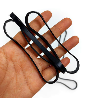 104 X 4 X 1.5mm 블랙 ESD 전자 부품에 대한 반 정적 전도성 실리콘 밴드