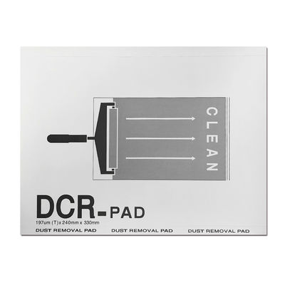 240*330mm 먼지 제거 스티키 패드 안전 껍질 벗겨질 수 있는 DCR 패드