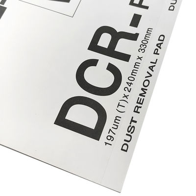 240*330mm 먼지 제거 스티키 패드 안전 껍질 벗겨질 수 있는 DCR 패드