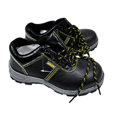 검은색 안티 스메이싱 안티 파이싱 스틸 발가락 안전 작업 신발