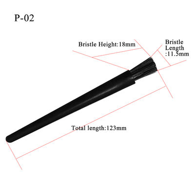 ESD 반 정적 붓 작은 탄소 섬유 산업 청소 반 정적 붓
