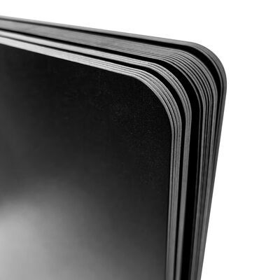 ESD 블랙 프로스티드 PP 플라스틱 시트 정전기 방지 PP 파티션