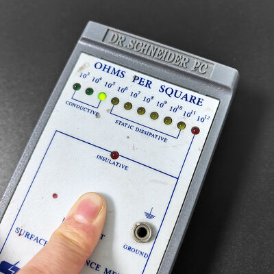 ESD 블랙 프로스티드 PP 플라스틱 시트 정전기 방지 PP 파티션