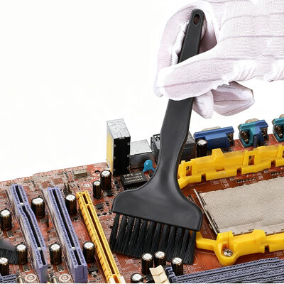 청소 도구 정전기 방지 브러시 뻣뻣한 강모 키보드 나일론 브러시