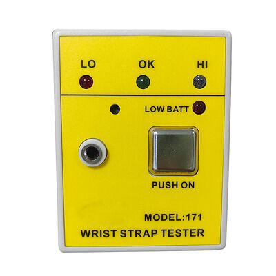 Cleanroom 171 ESD Anti Static Wrist Strap Tester Yellow
