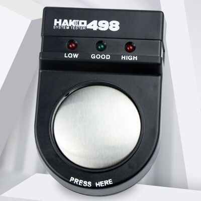 498 정전기 방지 손목 스트랩 테스터 고정밀 휴대용 손목 스트랩 테스터