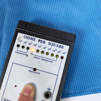 블루 ESD 정전기 방지 공구 가방 지퍼 휴대용 공구 파우치