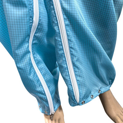 ESD 안티 정적 전신복 모자와 마스크가 있는 코버올