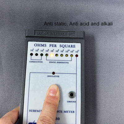 청결실 의류를 위한 회색 반 정적 반 정적 산 및 알칼리 천