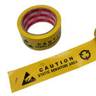대전 방지 보호 구역을 위한 비닐 0.15 밀리미터 ESD 워닝테이프