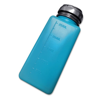 고청정실 ESD 플라스틱 술 분배기 펌프 병 청색 8OZ