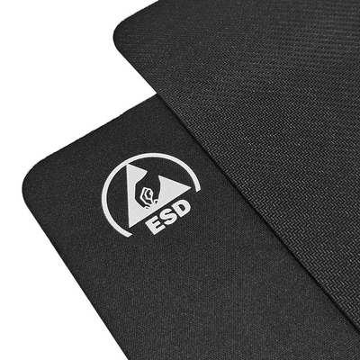 검은 고청정실 사용 반대 정전기 Esd 마우스 패드 평방 유형