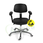 드는 팔걸이를 가진 반대로 정체되는 ESD 안전한 의자 조정가능한 360도 회전대