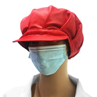 산업적 워크샵을 위한 대전 방지 ESD 모자 99% 폴리에스테르 1% 탄소 섬유