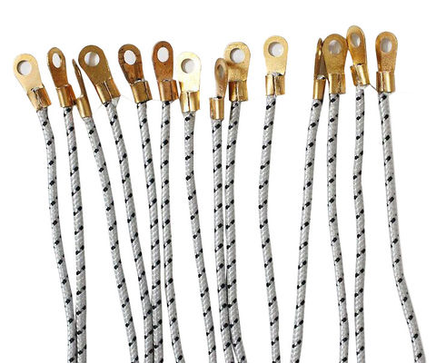 고청정실 커튼 ESD 로프 폴리에스터솜 지름 6 밀리미터 ESD 가치 10e3ohms