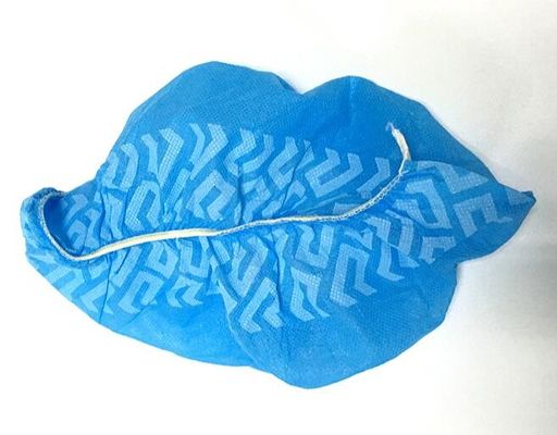 슬립 방지성 / 미끄러짐 방지 PP 버릴 수 있는 신발 커버는 30GSM 35GSM 40GSM을 청색화합니다